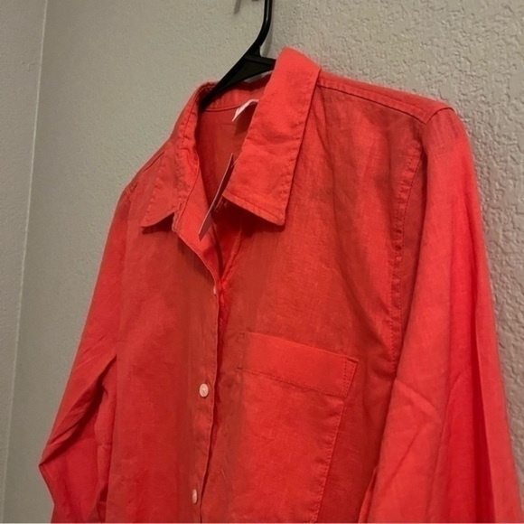COPY - NWT Gap Linen Easy Shirt - Picture 8 of 10
